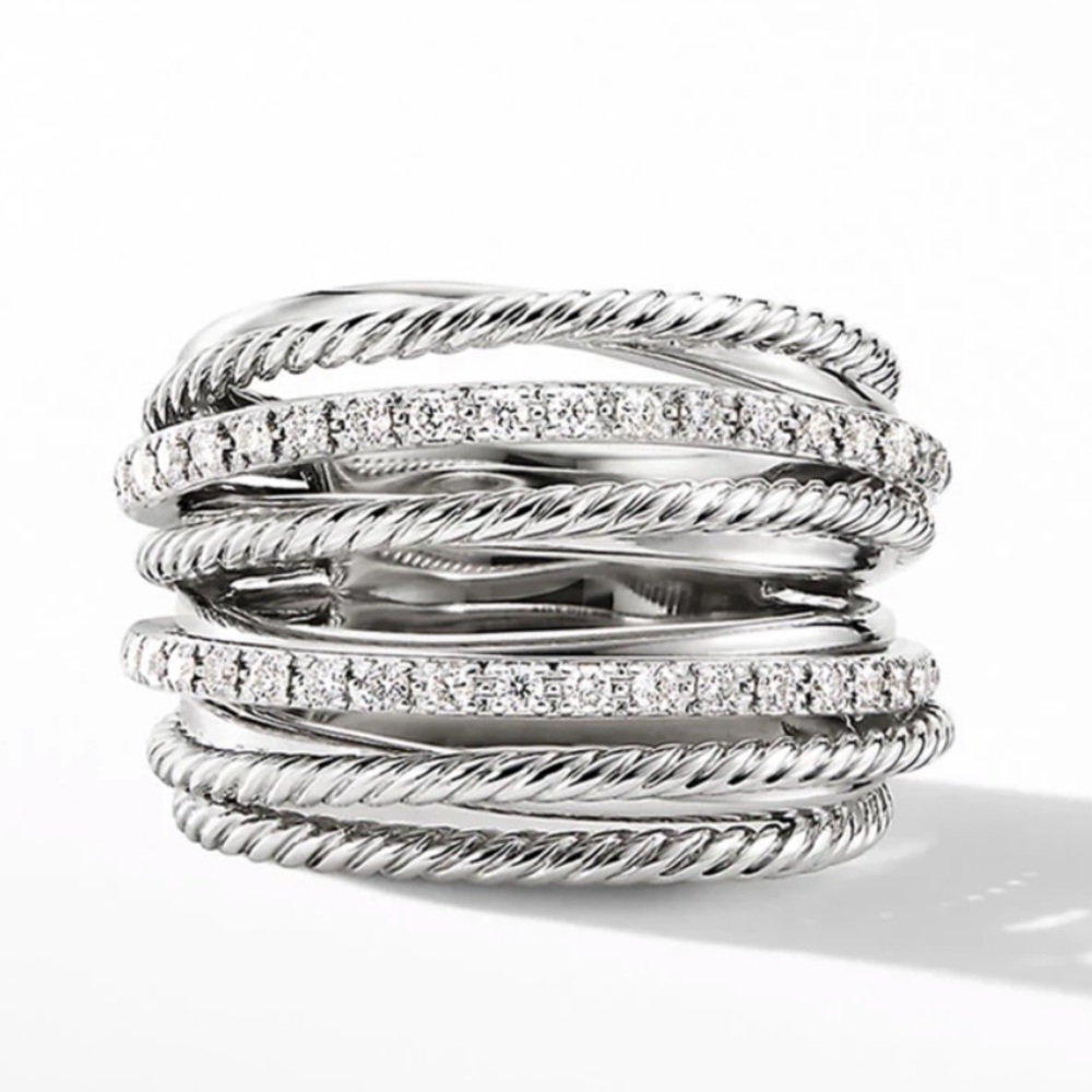 New Silver Layers Ring - Picture 3 of 3